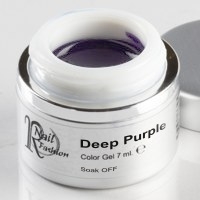 Soak Off Gel Deep Purple 7 ml.