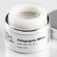 Soak Off Gel Holographic White 7 ml.